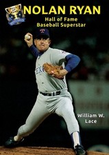 NOLAN RYAN: HALL OF FAME BASEBALL SUPERSTAR (HALL OF FAME By William W. Lace VG+