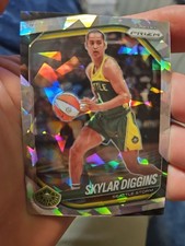 Skylar Diggins 2025 Panini Prizm WNBA Ice Prizms #123 Seattle Storm