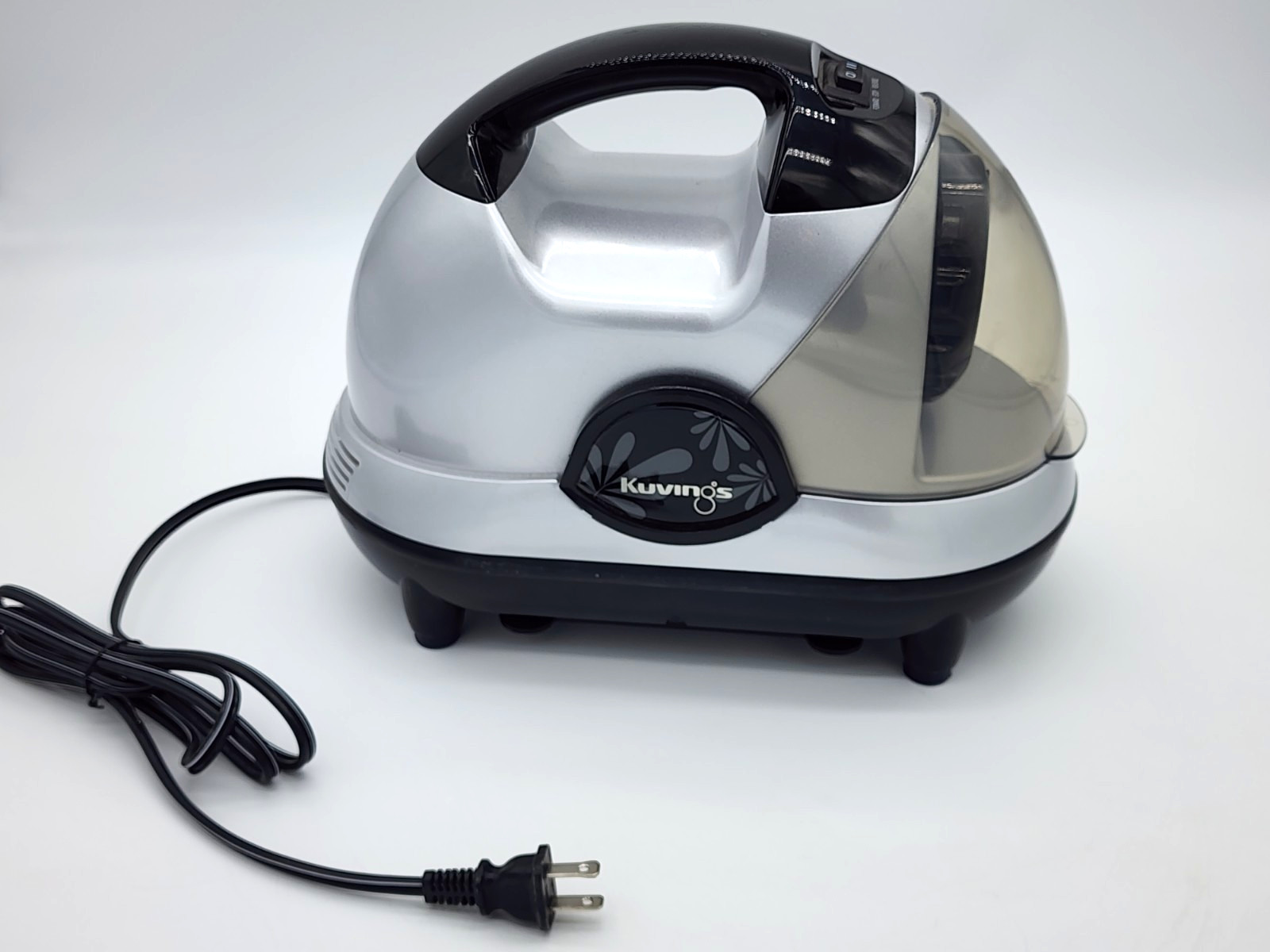 Kuvings 120V 170 W Low Speed Masticating Slow Juicer Silver Pearl NJE-3580U