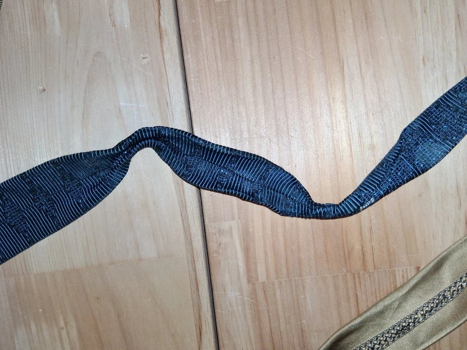 Lote de 8 corbatas flacas MCM jazz mara vintage Rockabilly años 50 60 ratpack COMO ESTÁ Foto 3 de 4