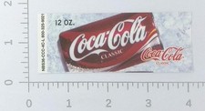 Vintage Coca-Cola Classic Coke Vending Machine Flavor Strip NBS36-CCC-4C-L