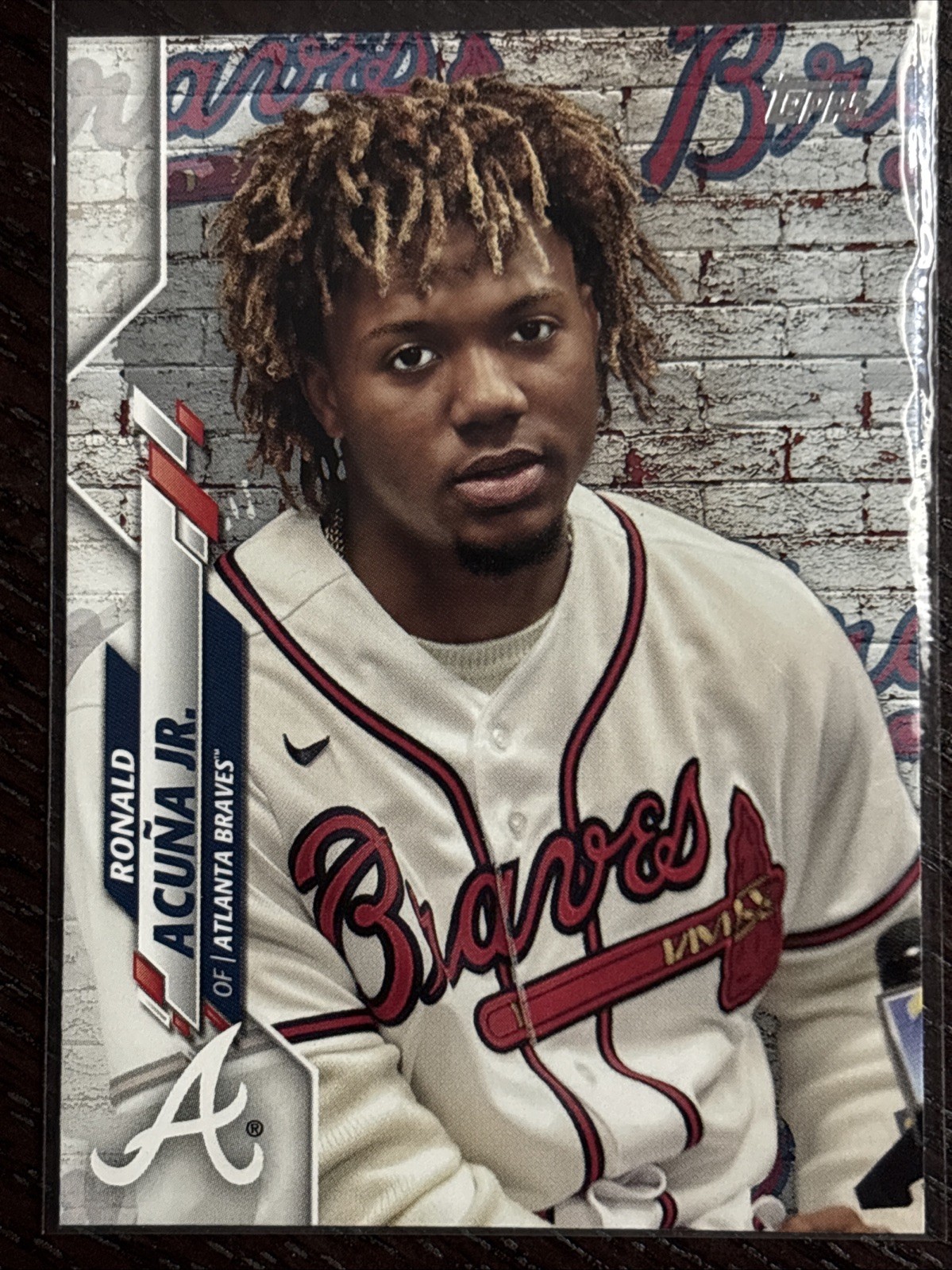 2020 Topps Update Ronald Acuna Jr. SP Short Print Image Variation #U145 Braves