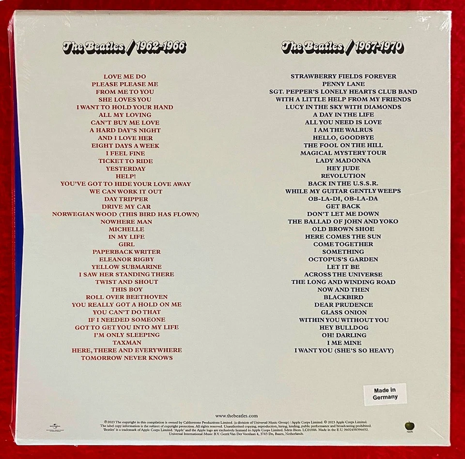 The Beatles – 1962-1966 / 1967-1970 – 6x 180-Gram Vinyl LP Box Set - Image 4 of 4