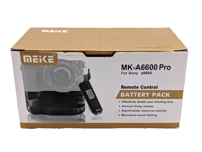 Meike MK-A6600 Pro Remote Control Battery Pack für Sony a6600 | Unbenutzt