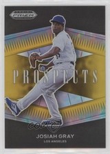 2021 Panini Prizm Draft Picks Prospects Gold Prizm 1/10 Josiah Gray #P-JO nd3