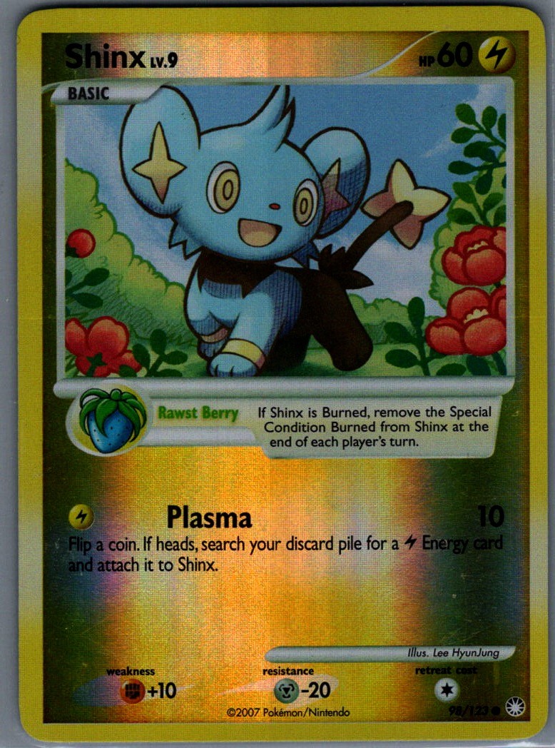 Shinx Reverse Holo Common Mysterious Treasures 98/123 NM