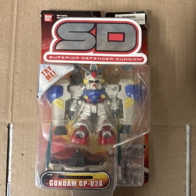SD Gundam Mobile Suit 5''Gundam GP-02A 2004 BanDai NIB