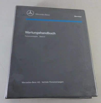 Wartungshandbuch Mercedes-Benz R107, W123, W124, W126, R109, W140, W201 ab 1981  - Bild 1 von 4