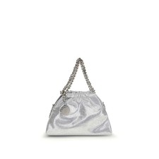 Stella McCartney Silver Polyester Shoulder Bag