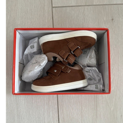 Elefanten Babyschuhe Braun Gr. [XX]   UNBENUTZT & NEU Lauflernschuhe