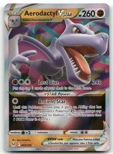 aerodactyl vstar pokemon card value Titan Cards 093/196 Rare VSTAR (Sworld & Shield Lost Origin) + Toploader Toys When Pokemon VSTAR has been Knocked Out Aerodactyl VSTAR 2022 Pokemon Lost