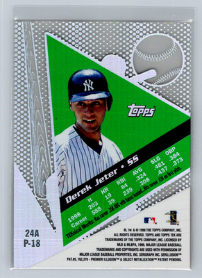 1999 Topps Tek #24A Derek Jeter BASEBALL New York Yankees | eBay
