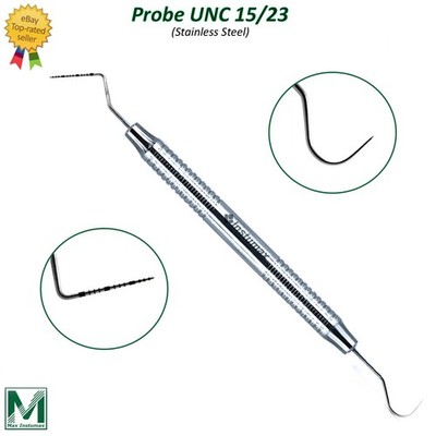 Dental Probe 23-15 Periodontal Explorer Color Marking Diagnostic Double Ended