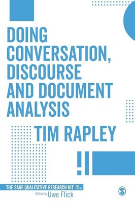 Doing Conversation, Discourse and Document Analysis Tim Rapley Taschenbuch 2018