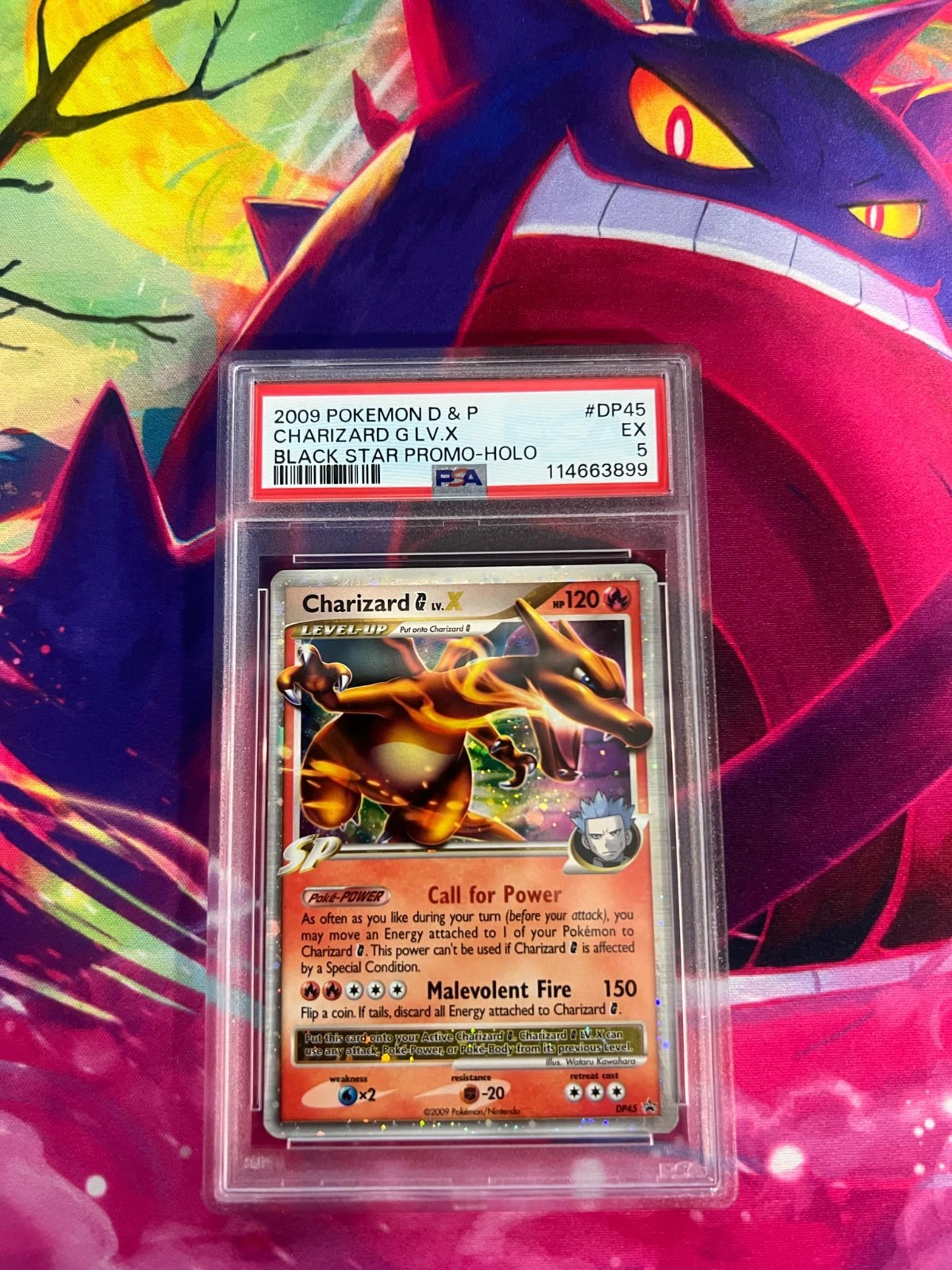 Charizard G Lv. X DP45 PSA Graded 5 Pokemon Trading Card Game