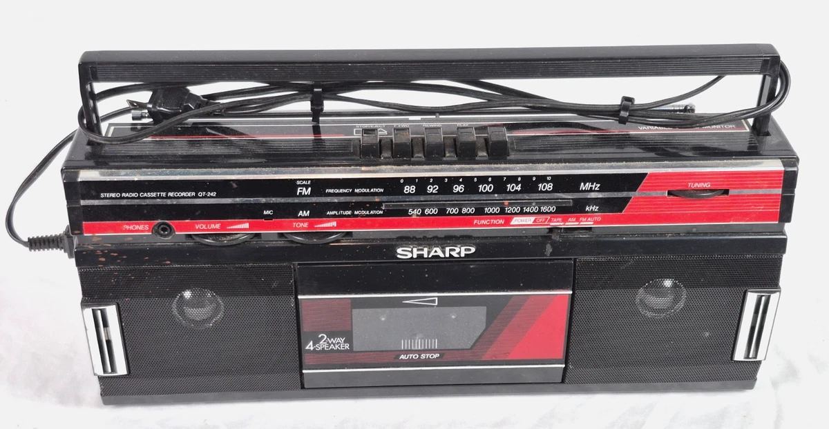 Sharp Vintage Cassette Decks for sale - eBay