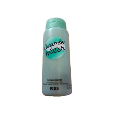 Victoria's Secret PINK CUCUMBER WATER Refreshing Body Wash 16 oz 