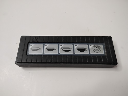 Used Rancilio Touch Panel 5 Button       Part # 10705226