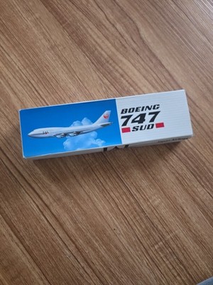 Japan Airlines JAL Boeing 747 SUD Model Airplane Airline Promo Rare Collectible