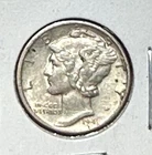 1943D US Mercury SILVER Dime "DENVER" Choice XF! Old US Coin!