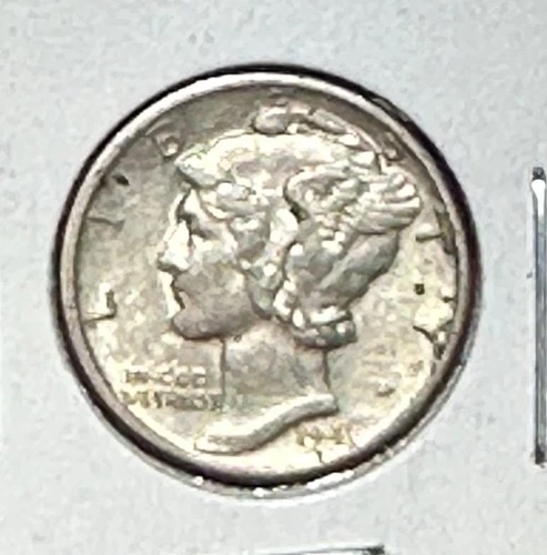 1943D US Mercury SILVER Dime "DENVER" Choice XF! Old US Coin!