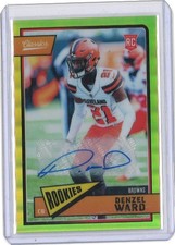 2018 Panini Honors Classics Update Rookies Significant Signatures Green Denzel