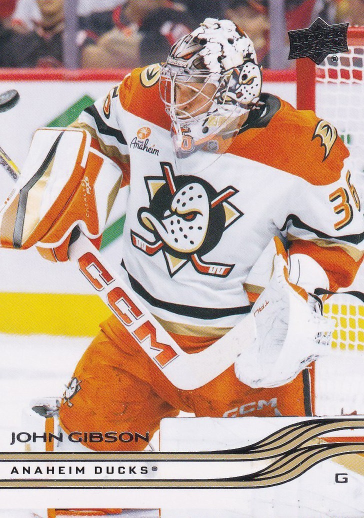 2025-26 Upper Deck Series 1 - John Gibson #5 Base
