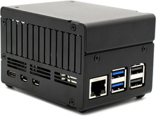 KKSB Case for Raspberry Pi 5 with Space for Hats, Add-On Boards, Cooler, and Nvm