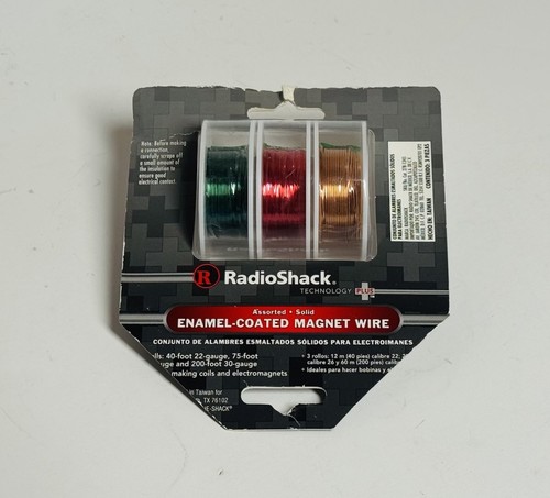 Radio Shack 278-1345 Enamel-Coated Magnet Wire - New Sealed