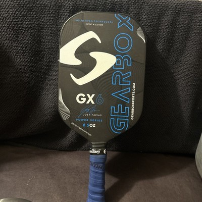 Gearbox GX6 8.5oz Power Series Pickleball Paddle Joey Farias Solid Span Tech.