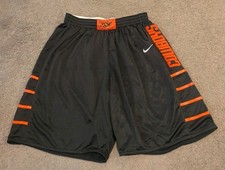 Nike Oklahoma State Cowboys OSU Black Basketball Shorts New w/o Tags Men's L