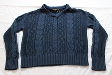 Toad & Co. Womens Collared Bianca Cable Knit ...