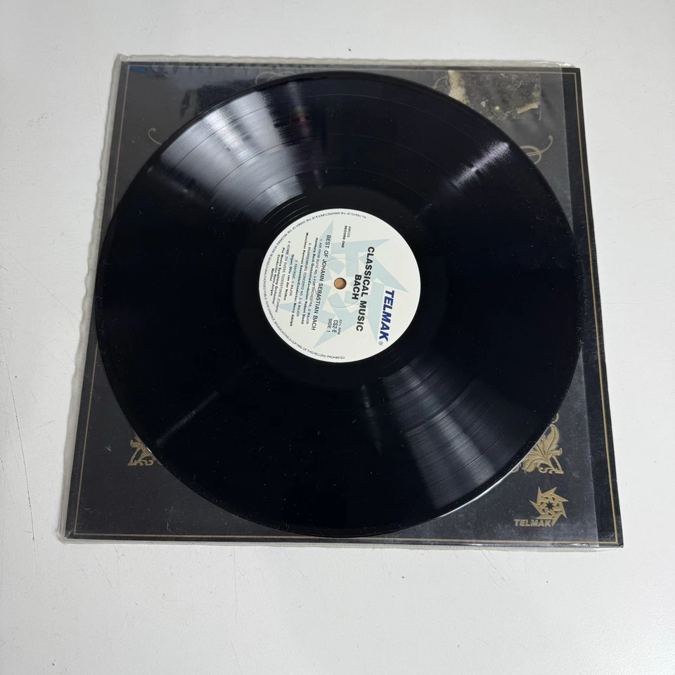 The Best Of Bach Vinyl LP Telmak Records CS2-E Classical Music Vinyl - Image 3 of 4