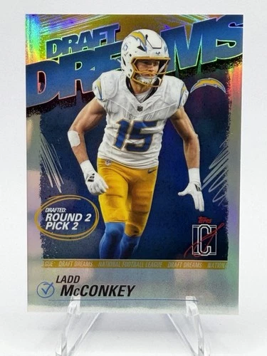 2025 Topps Signature Ladd McConkey Base (RAW)