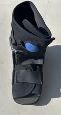 United Ortho Short Air Cam Walker Fracture Boot Large Black Right  Left
