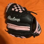 Rawlings Youth Baseball Glove PL950BP Pink Black T Ball Softball Basket RHT 9.5" — photo 8
