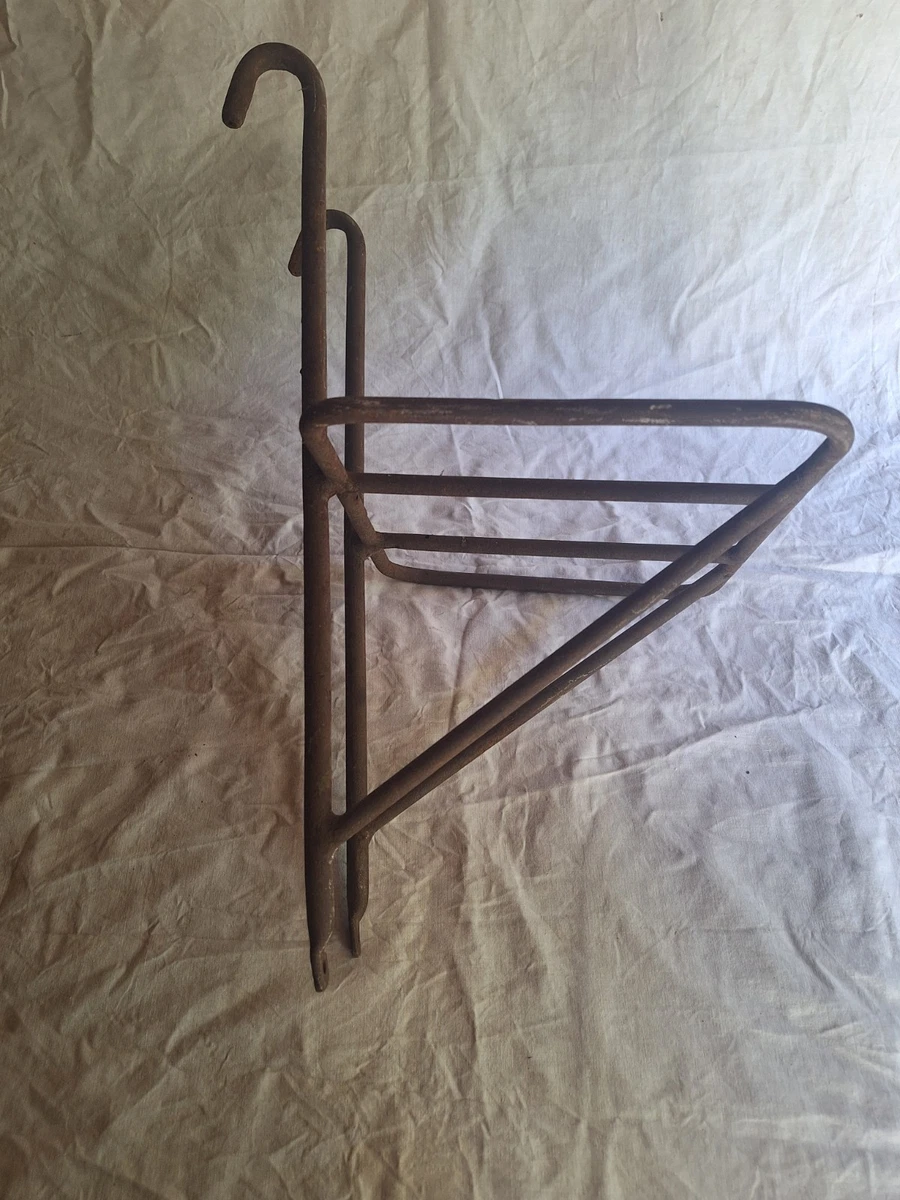 Porte-bagages Vélo Enfant Goupil Vintage, Acier Chromé, Pour Roue 600 - Bon état