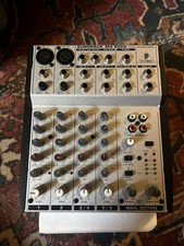 Behringer Eurorack MX 602A Adattatore di Alimentazione Mixer 6 Canali con Scatola