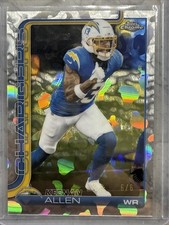 2025 Topps Chrome Football Keenan Allen Molten Mercury FDI Exclusive 6/6 #155