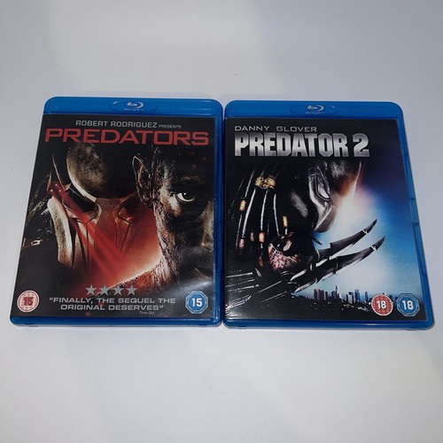 Predators & Predator 2 Blu Ray Region A B & A B C Robert Rodriguez