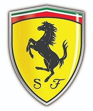 Ferrari Italy Racing Vinyl Decal Sticker Or Fridge Magnet