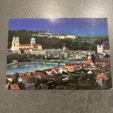 Postkarte Passau Bei Nacht 1966 Ansichtskarte...