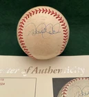 DEREK JETER Signed OML Baseball Autograph NYY Captain Signature JSA LOA YY49271