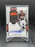 2018 Panini Impeccable Joe Mixon Patch On Card Autograph Auto 31/49 #EVP-JM