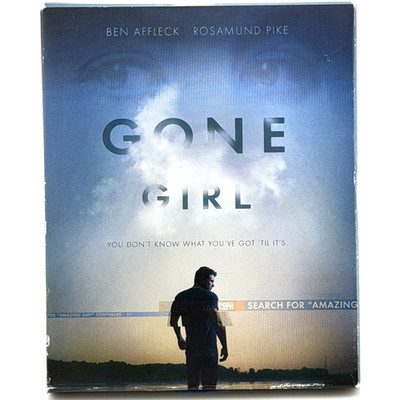 GONE GIRL (2014) BLU-RAY Affleck Pike