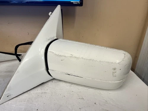 96-99 Mercedes W140  S500  S420  Power Folding Left  Side View Mirror White