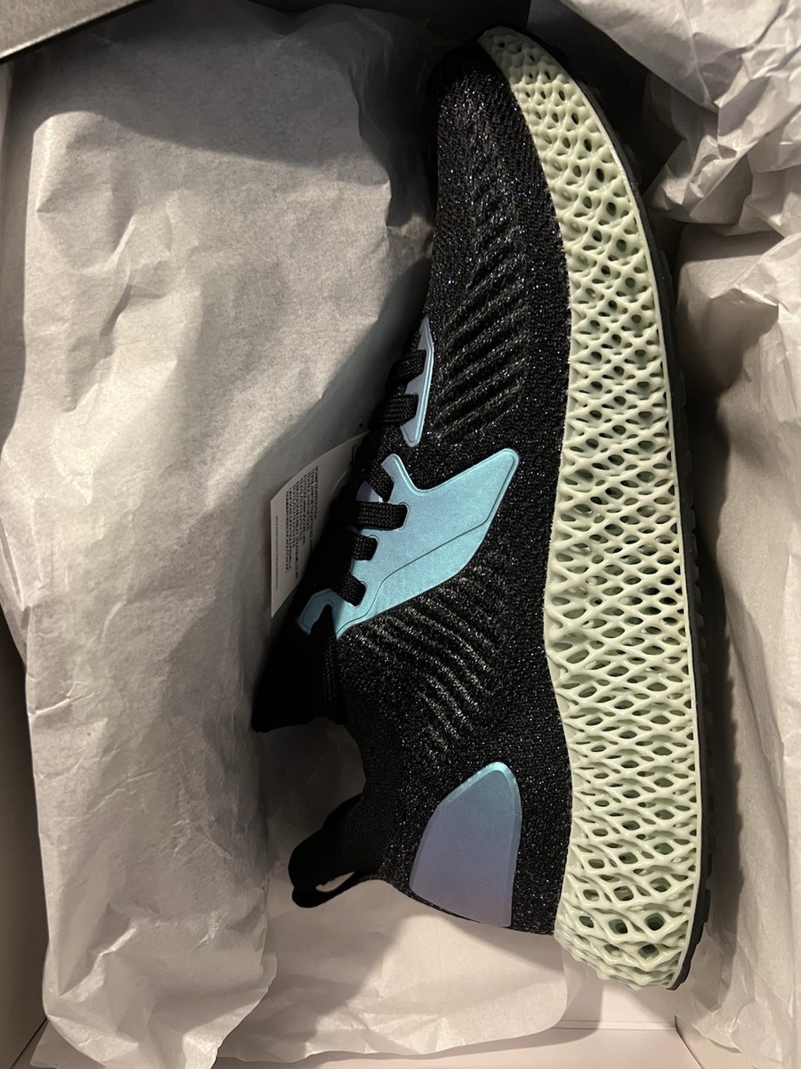 Adidas Alphaedge 4D Core Black-Glory Blue-Collegiate Purple FV6106 Mens Size 11 Men main image 2
