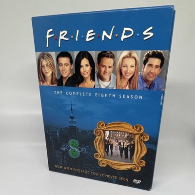 Warner Bros Friends Season 8 DVD Box Set 2004 w/ Commentary, Extras