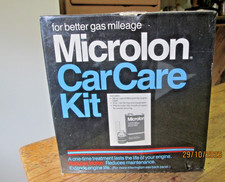 Nos Microlon Car Care Kit Metal Conditioner For Better Gas Mileage