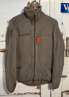 Orig. Bundesheer Österreich Fleecejacke Thermojacke steingrau Gr. M 4627